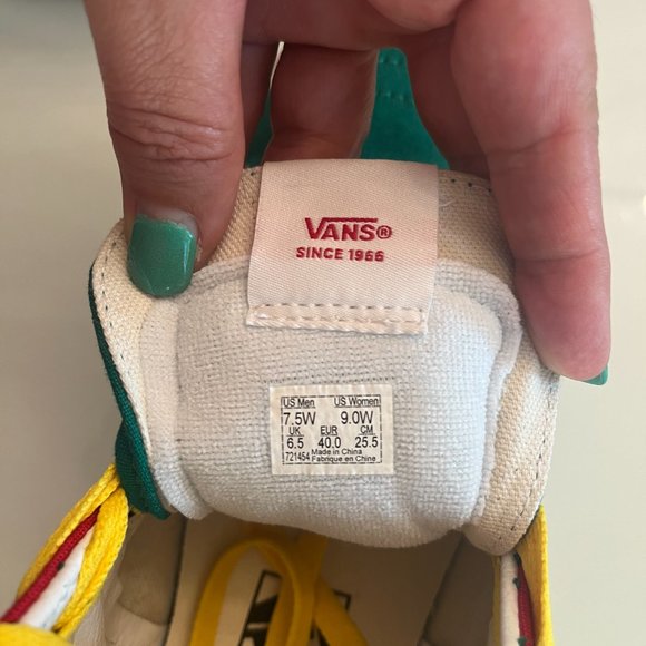 Custom Rasta Reggae Roots VANS Unisex - Picture 10 of 10